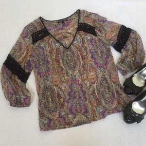 24 hour sale! Victoria's Secret boho blouse